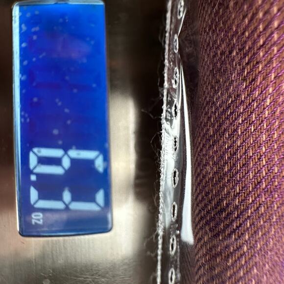 J Jill Top Womens 2X Purple Plaid 3/4 Length Sleeve Preppy Autumn Country - Picture 11 of 12